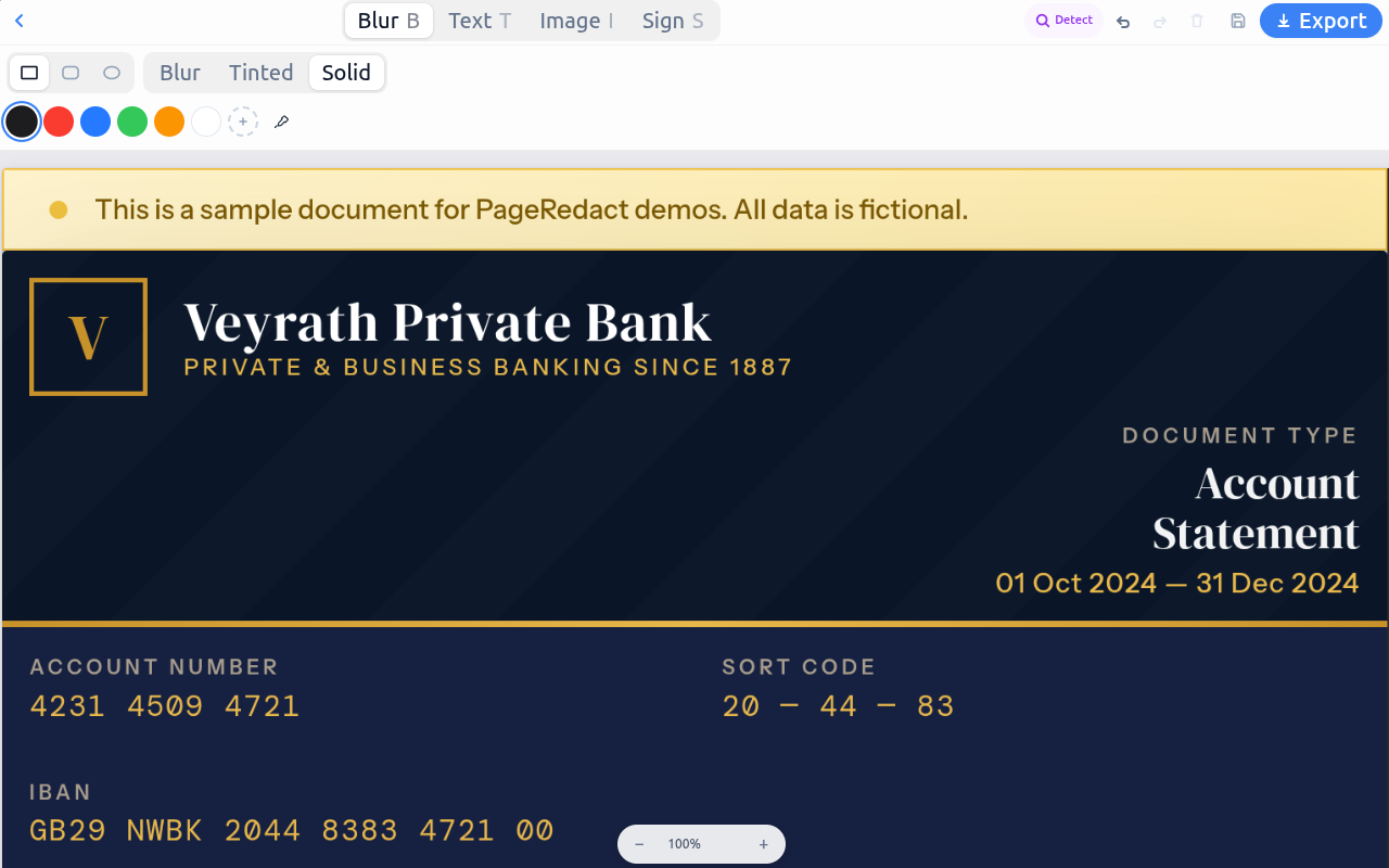 PageRedact: Screenshot Redaction Tool | Blur, Annotate & Export ...